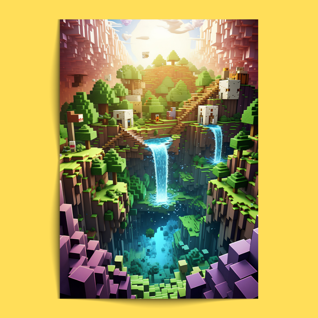 Minecraft - 12 Posters Set