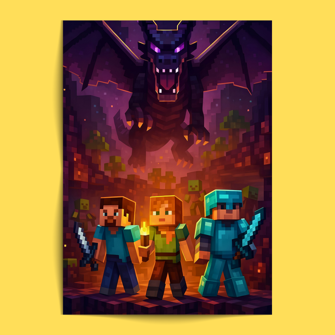 Minecraft - 12 Posters Set