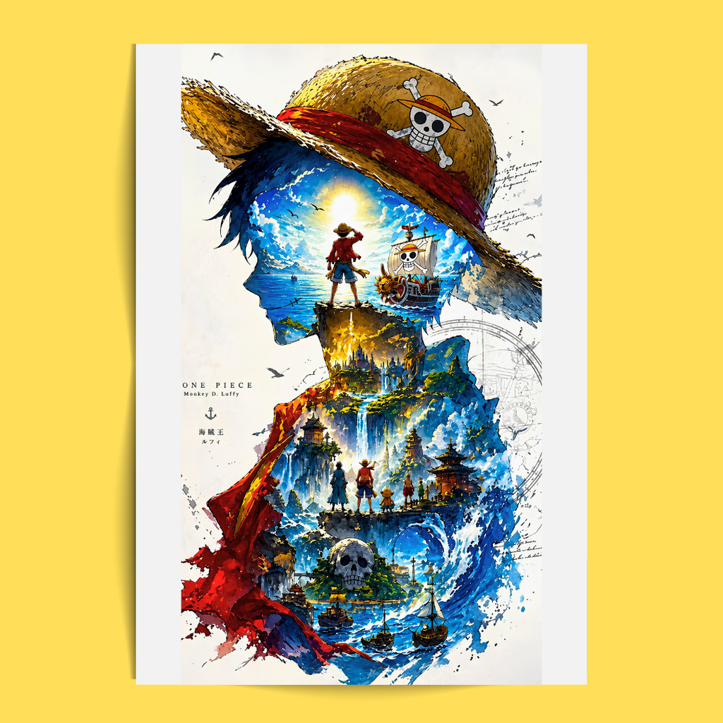 One Piece - 12 Posters Set