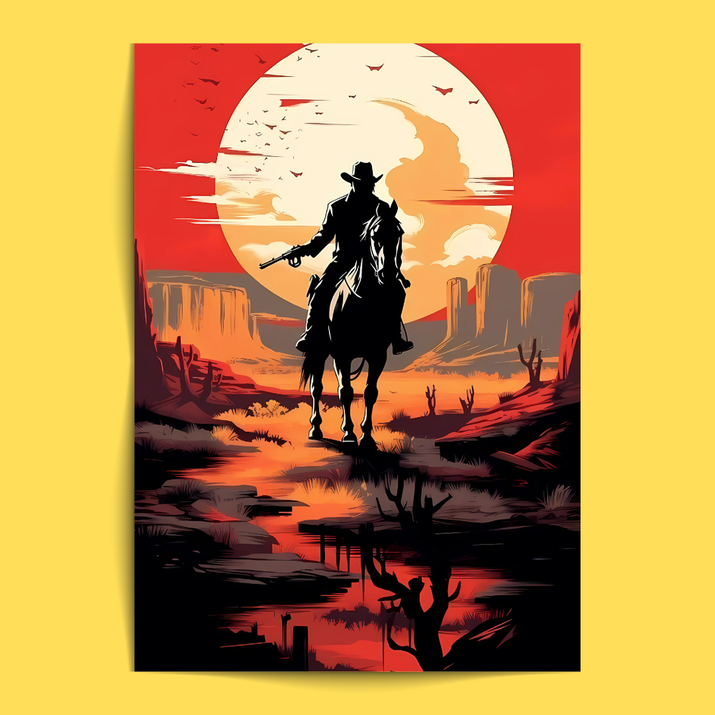 Red Dead Redemption - 6 Posters Set