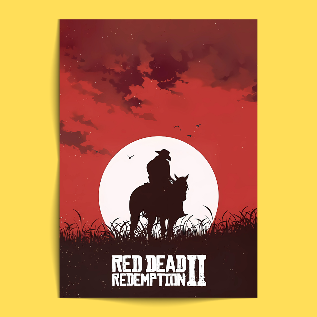 Red Dead Redemption - 6 Posters Set