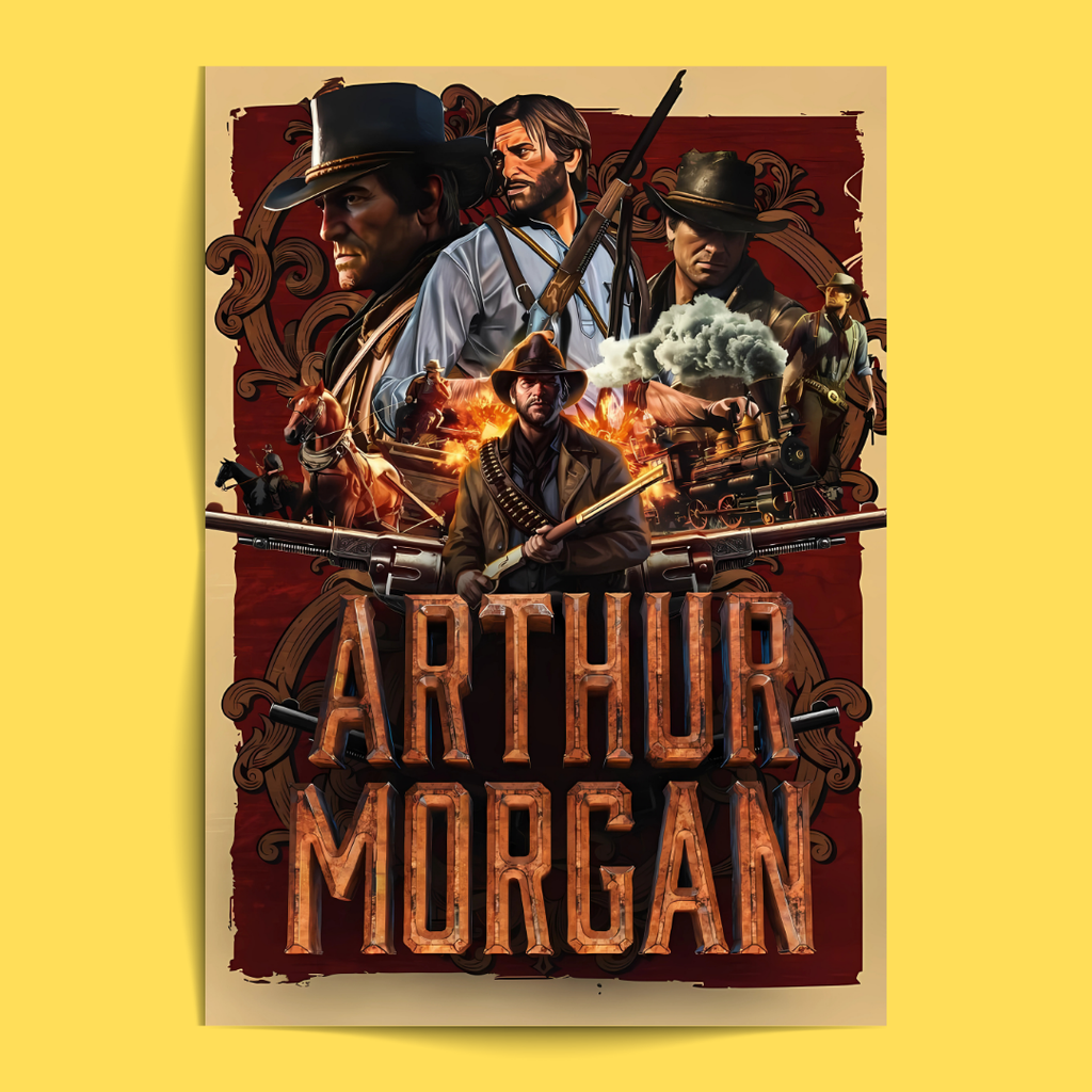 Red Dead Redemption - 6 Posters Set