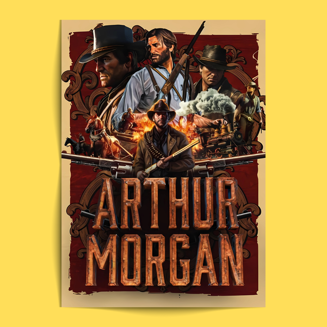 Red Dead Redemption - 6 Posters Set
