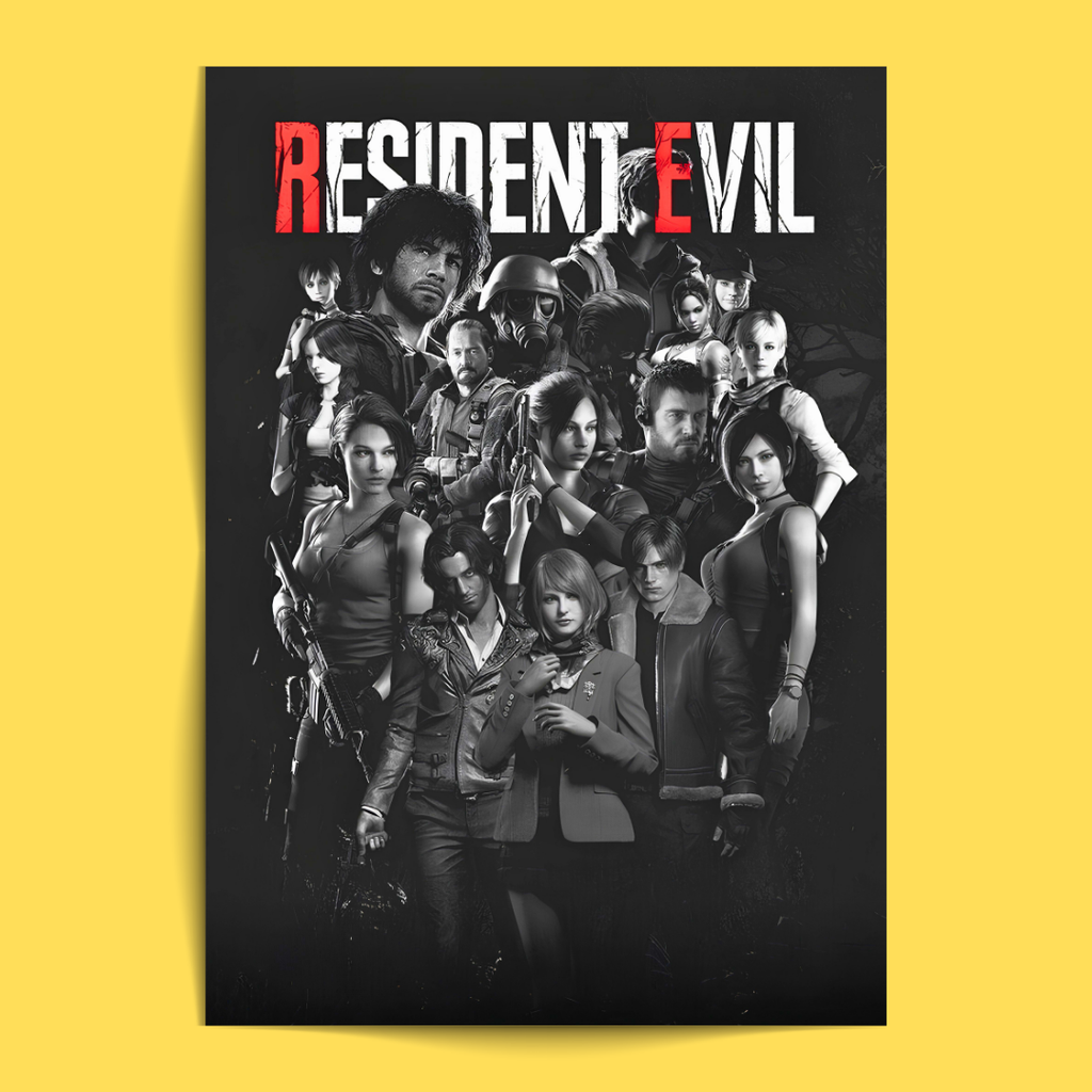 Resident Evil - 12 Posters Set