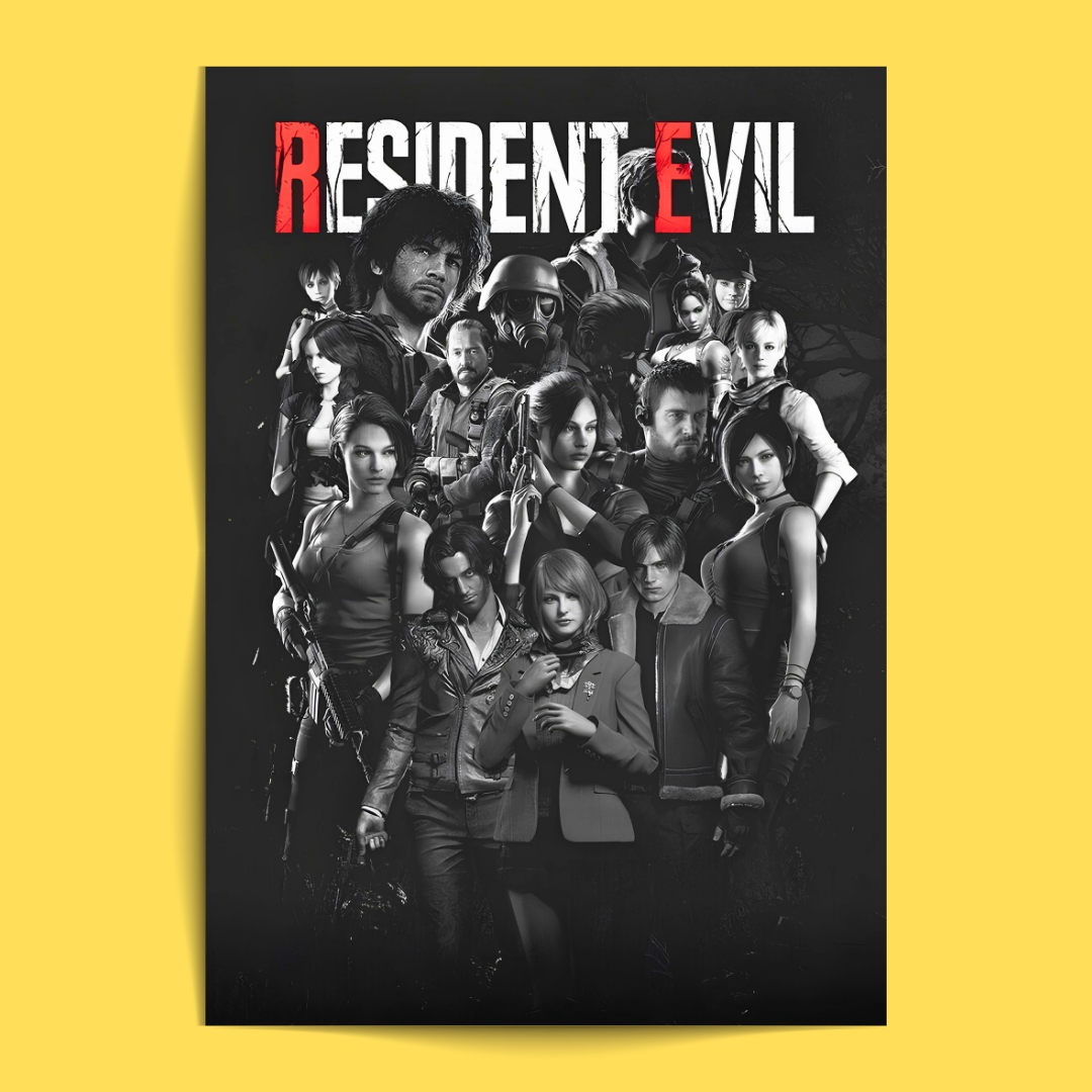 Resident Evil - 12 Posters Set