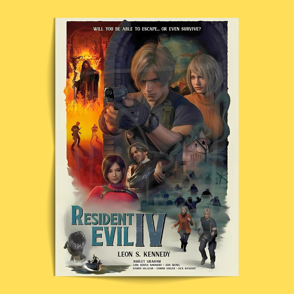 Resident Evil - 6 Posters Set