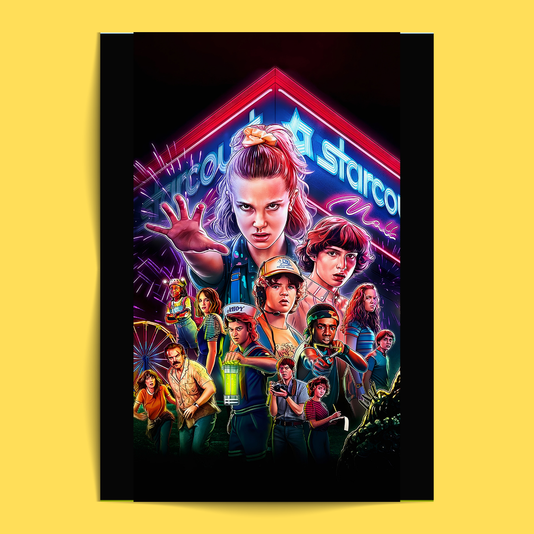 Stranger Things - 12 Posters Set