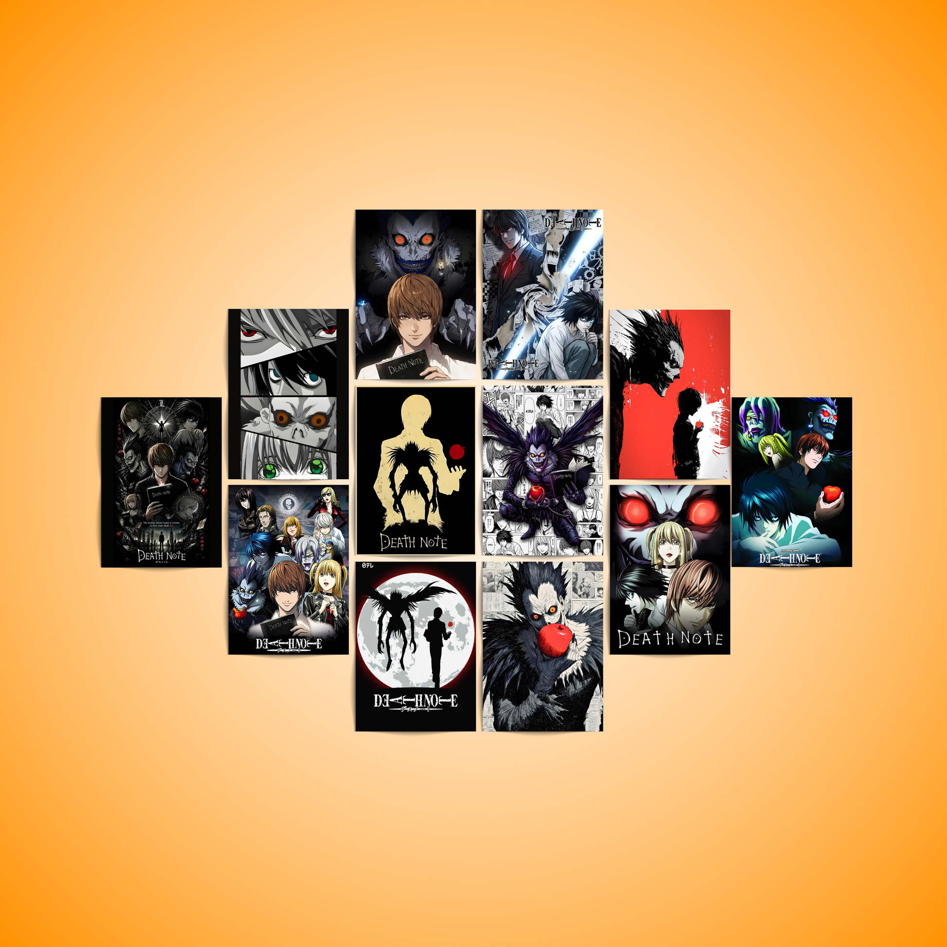 Death Note - 12 Posters Set