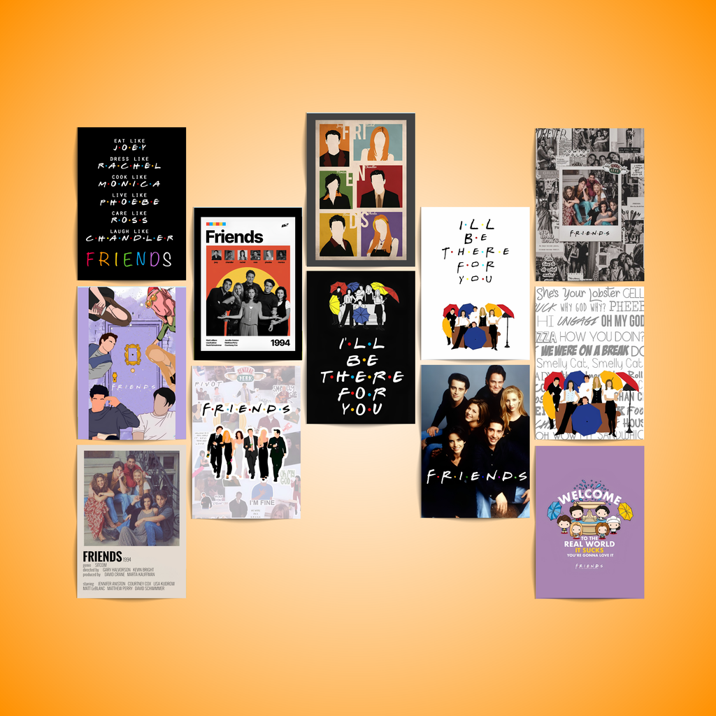 Friends - 12 Posters Set