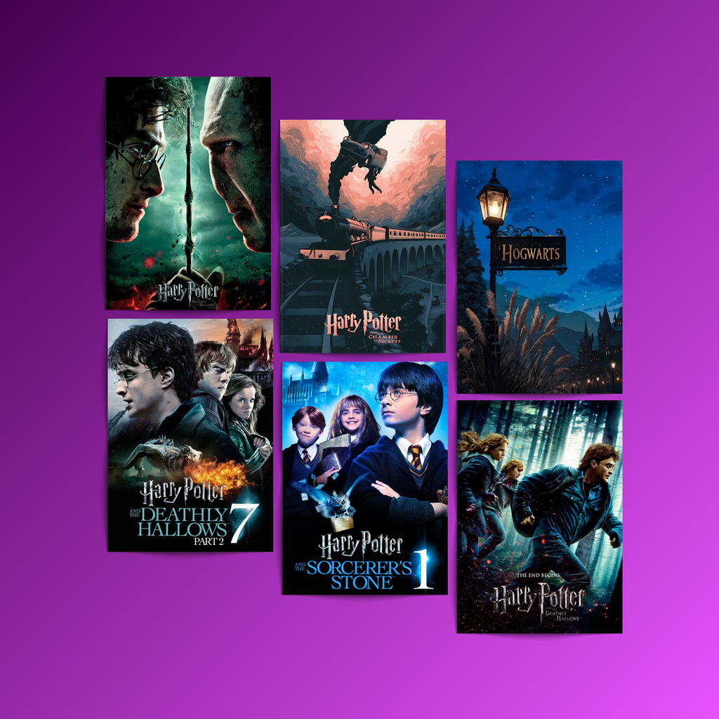 Harry Potter - 6 Posters Set