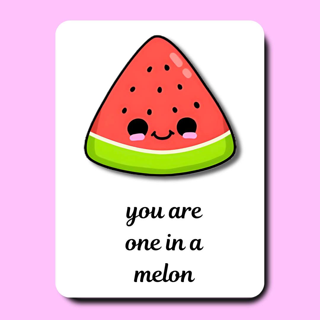 melon-cute-popped-card