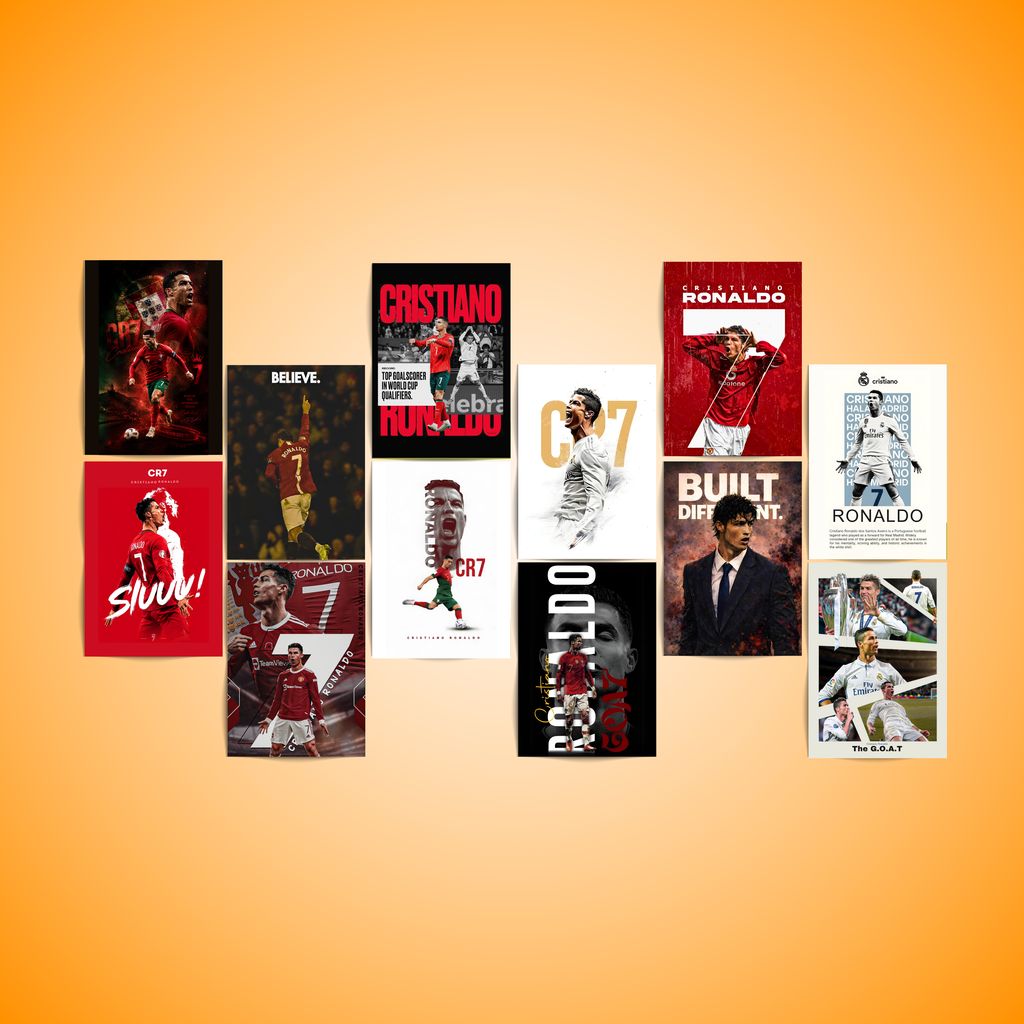 Ronaldo - 12 Posters Set