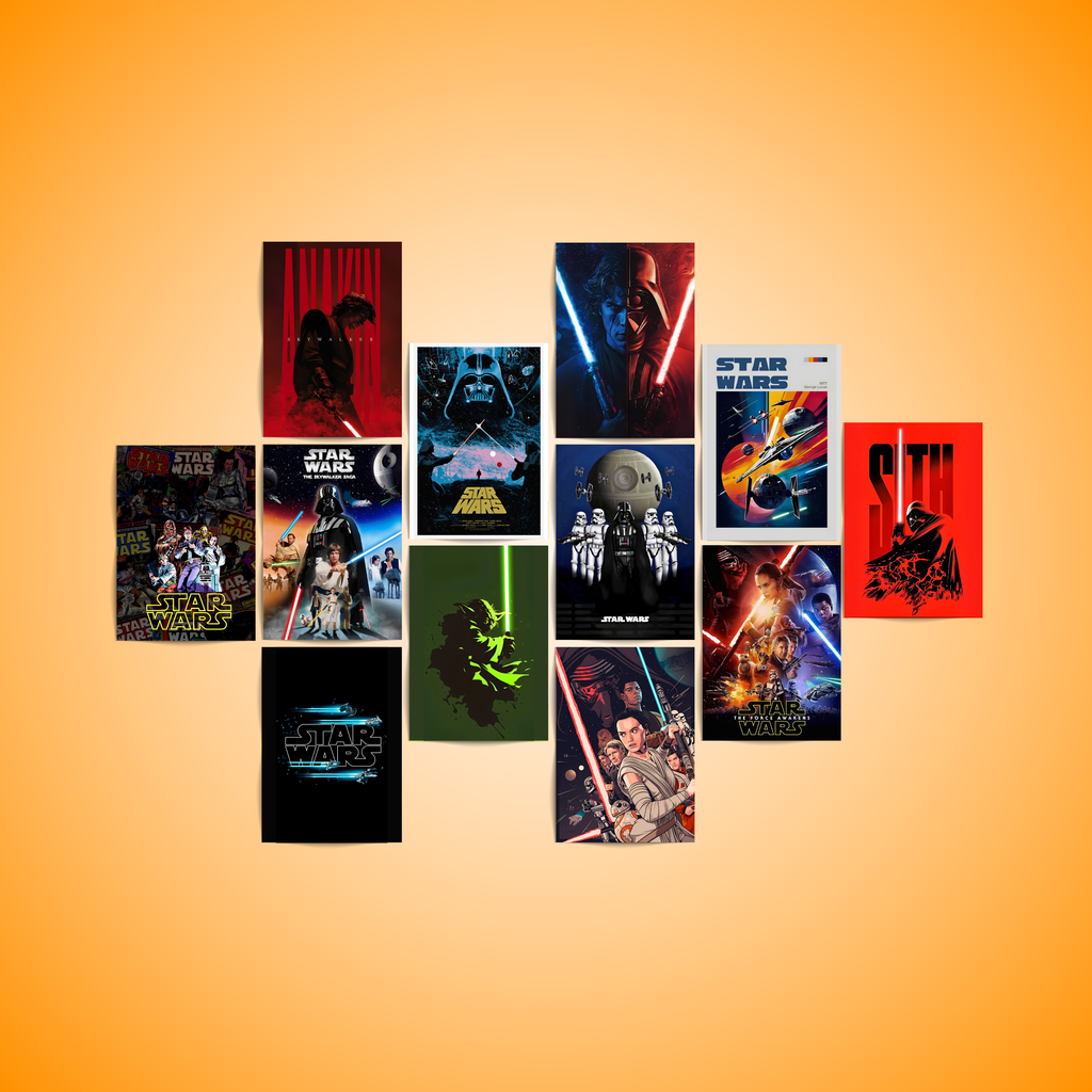 Star Wars - 12 Posters Set