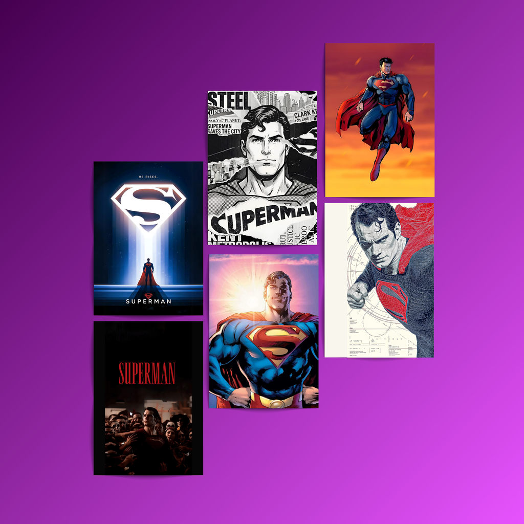 Superman - 6 Posters Set