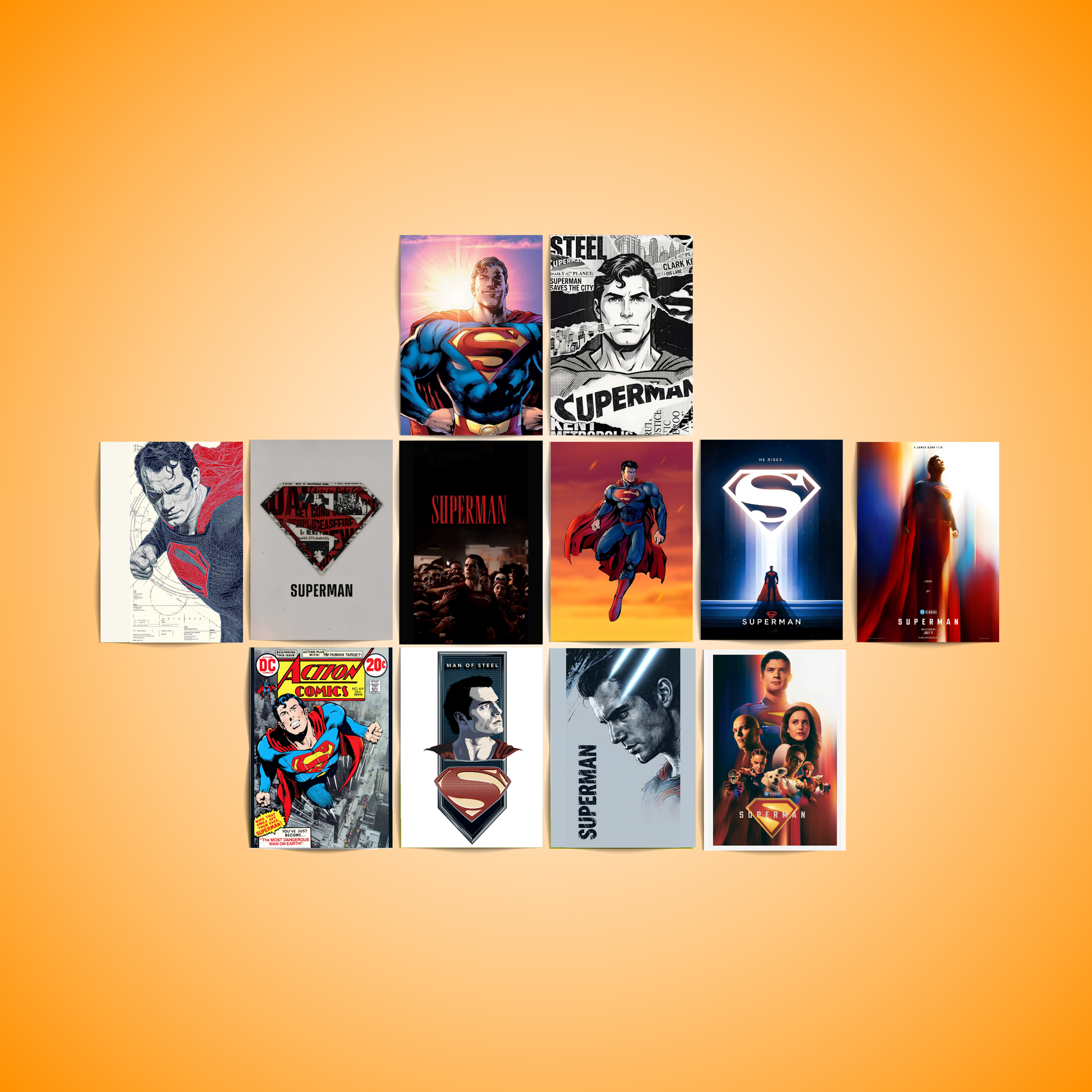 Superman - 12 Posters Set