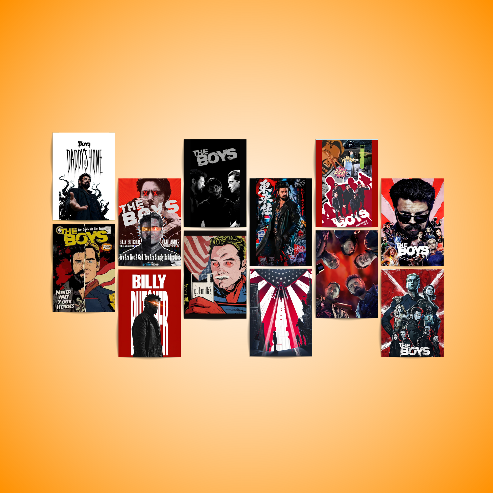 The Boys - 12 Posters Set