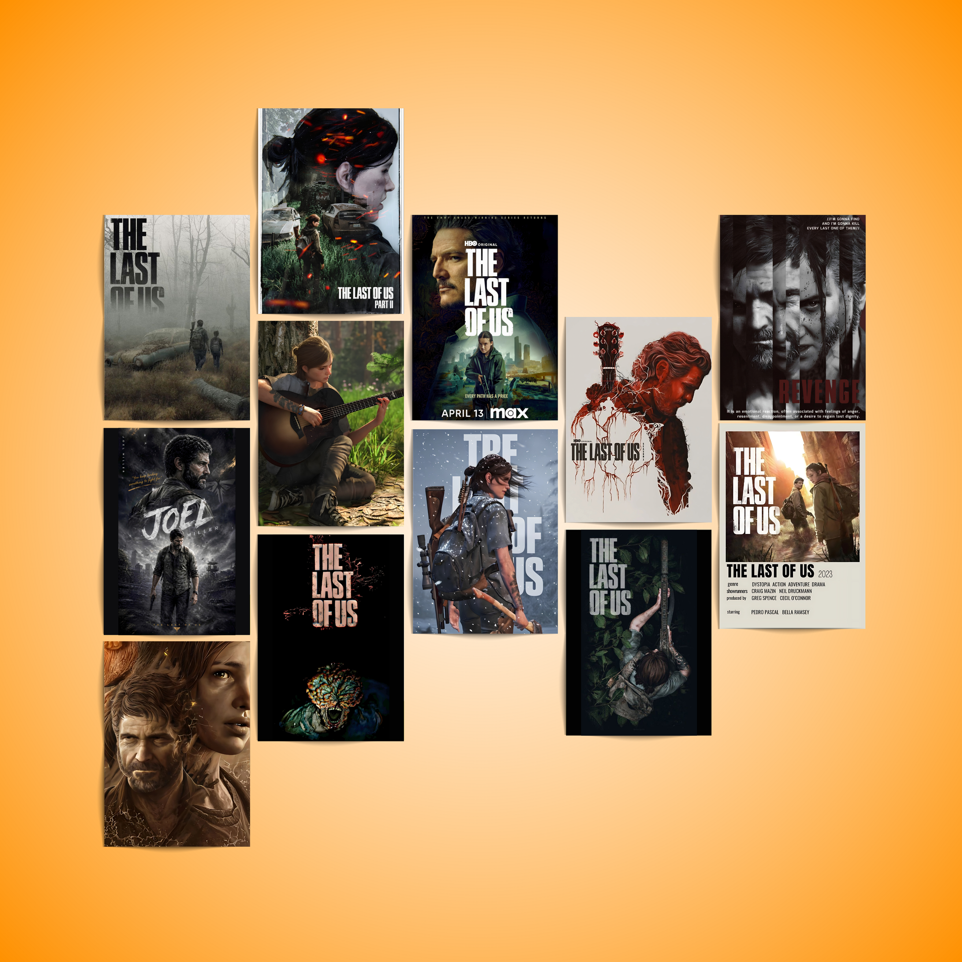 The Last of Us - 12 Posters Set
